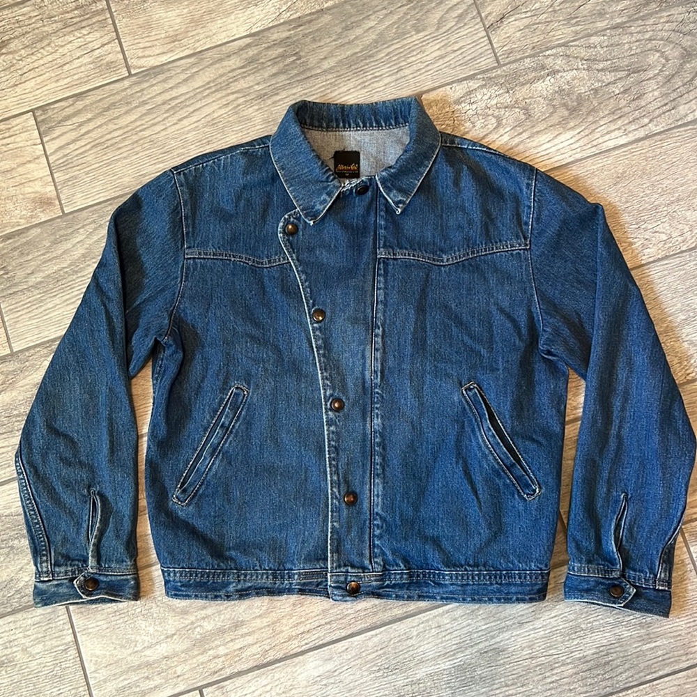 VINTAGE 80s LEVIS Movin On DENIM JACKET M